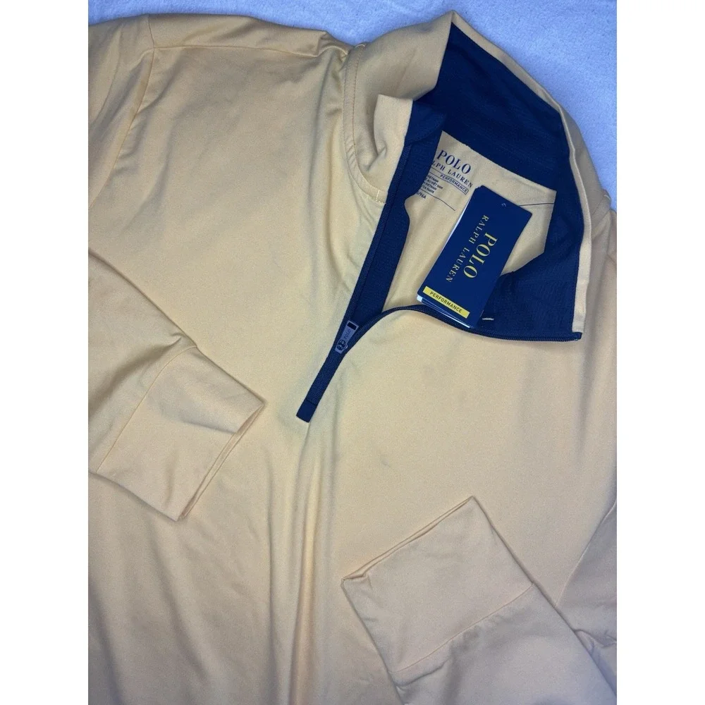 Polo Ralph Lauren Performance 1/4 Zip Wicking Pullover Mens Medium NWT $125 READ